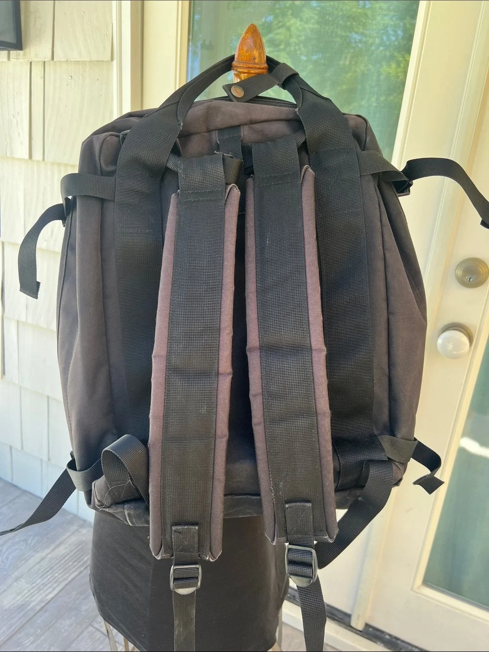 Classic porter joshida Japan  Black Canvas Utility Backpack with Front Pockets